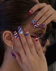 Liberty Glitz Handmade Press On Nails