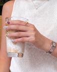 Jeweled Kaleidoscope Handmade Press On Nails