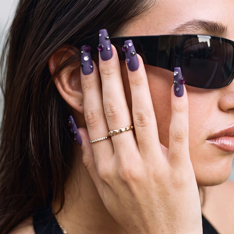Luxurious treasure Handmade Press On Nails