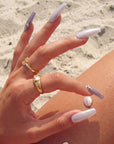 Emerald Venom Handmade Press On Nails