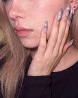 Himalayan Mist Handmade Press On Nails