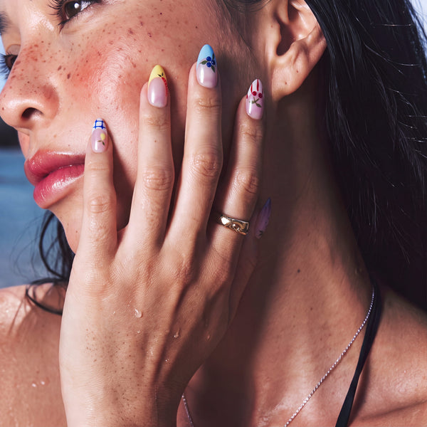 Colorful Harvest Handmade Press On Nails