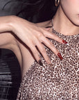 Golden Espresso Handmade Press On Nails