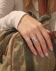 Gilded Horizon Handmade Press On Nails