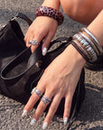 Gem Treasure Handmade Press On Nails