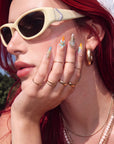 Oasis Baroque Handmade Press On Nails