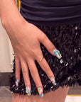 Chrome Hearts Prism Handmade Press On Nails