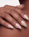 Glazed Pearl French Handmade Press On Nails