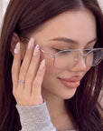 [Handcraft Trial] Water Drop Shimmer Press On Nails