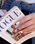 Atelier Hydrangeas Handmade Press On Nails