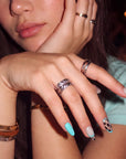 Luxe Savannah Handmade Press On Nails