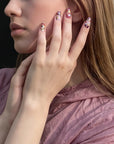 Opulent Ribbon Reverie Handmade Press On Nails