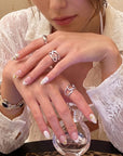 Golden Shore Ritual Handmade Press On Nails
