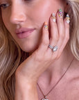 Sunset Gypsy Handmade Press On Nails