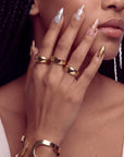 Radiant Fusion Handmade Press On Nails