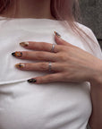 Gilded Thorn Handmade Press On Nails