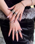 Lavender Lyric Handmade Press On Nails