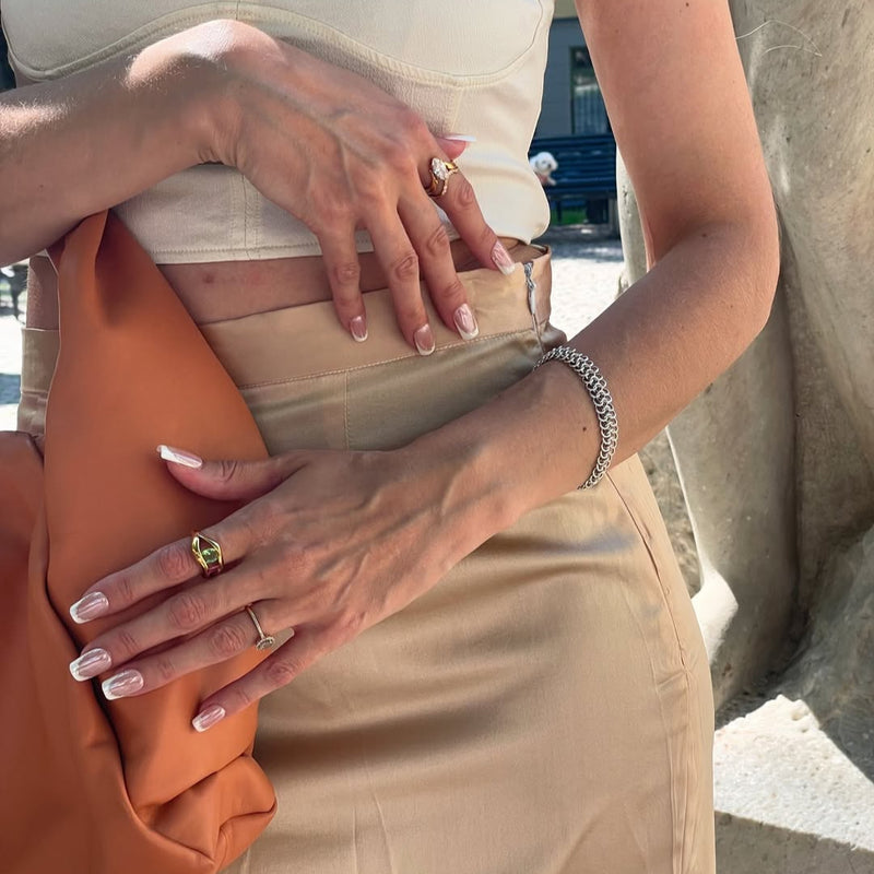 The Diamond Judgment Handmade Press On Nails